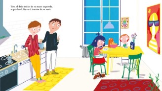 Página interior el dedo en la nariz