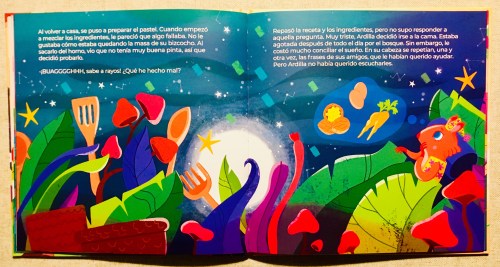 un pastel para búho