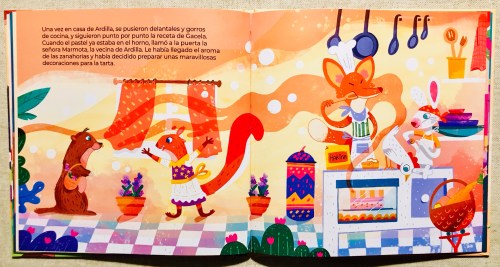 un pastel para búho