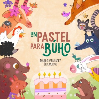 un pastel apra búho
