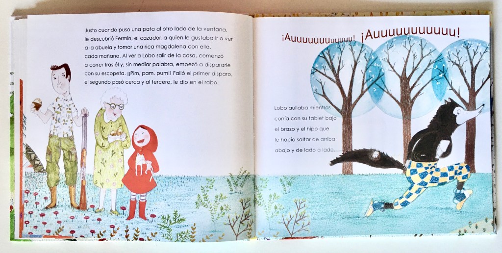 Lobo solo buscaba wifi